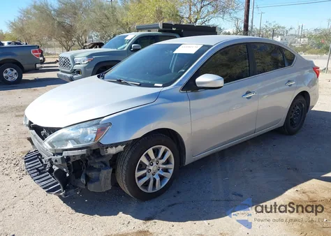 2017 Nissan Sentra Sv z USA, uszkodzony, nr VIN 3N1AB7AP5HL686783
